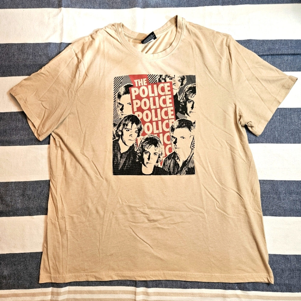 Police Classic Album Cover Graphic Tee XXL